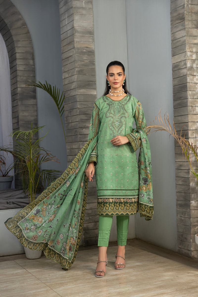 LUMIRAH - 3 PC UNSTITCHED