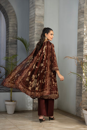 FLORNIKA - 3 PC UNSTITCHED