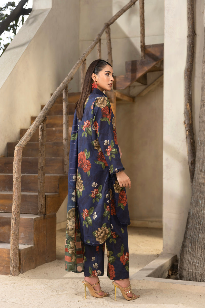 MEHRALIA - 3 PC UNSTITCHED