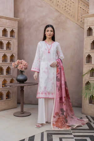 NOORMAH - 3 PC UNSTITCHED
