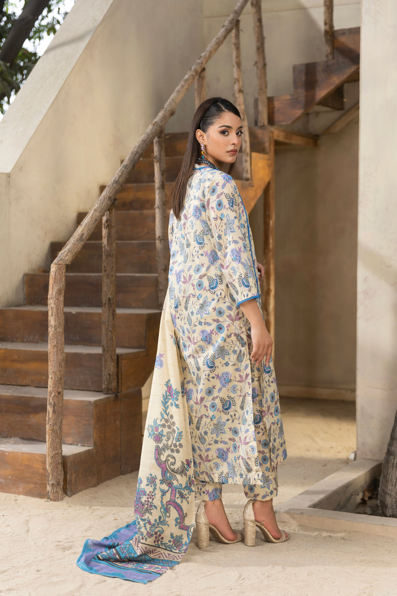 FLOREEMA - 3 PC UNSTITCHED