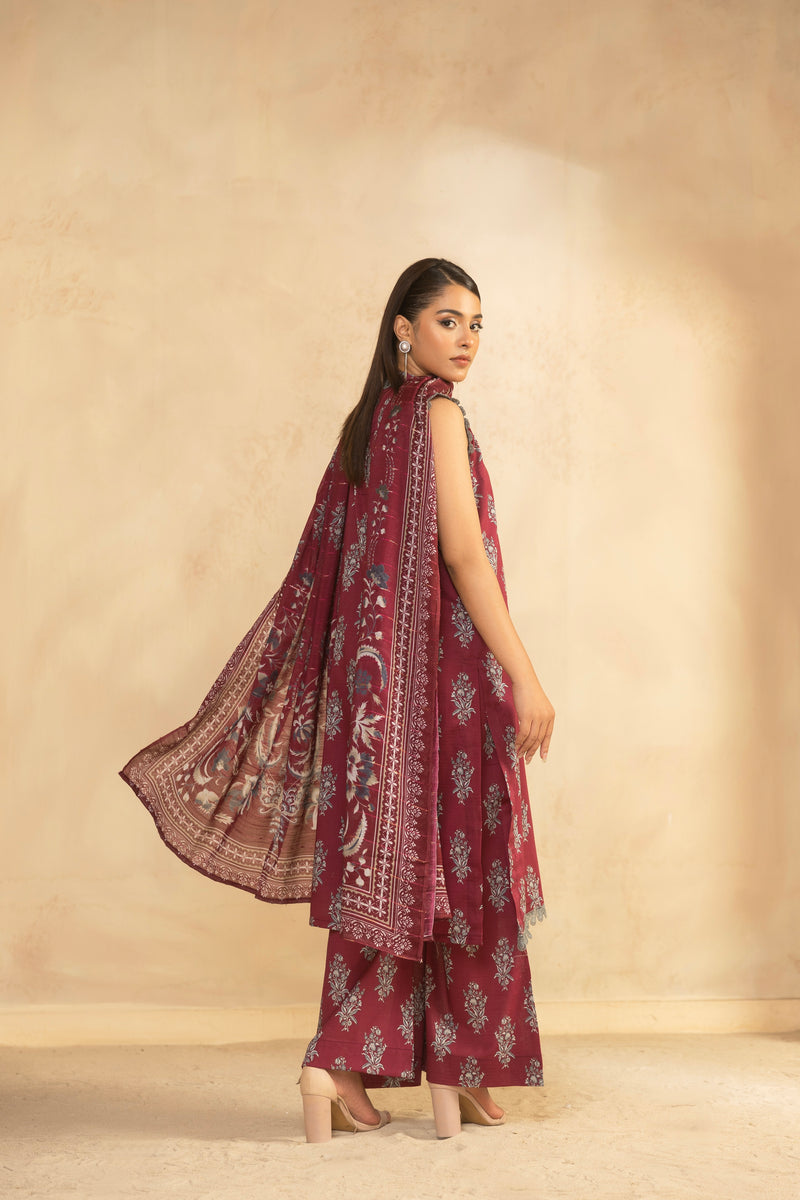 ZAYNEERA - 3 PC UNSTITCHED