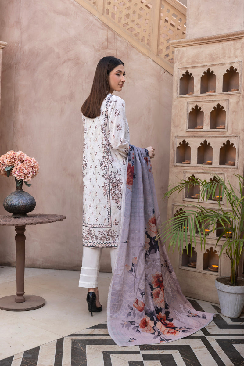 AYFARA - 3 PC UNSTITCHED