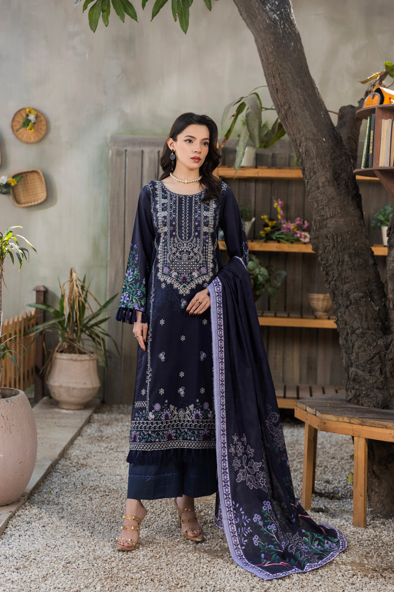 AREEZA - 3 PC UNSTITCHED
