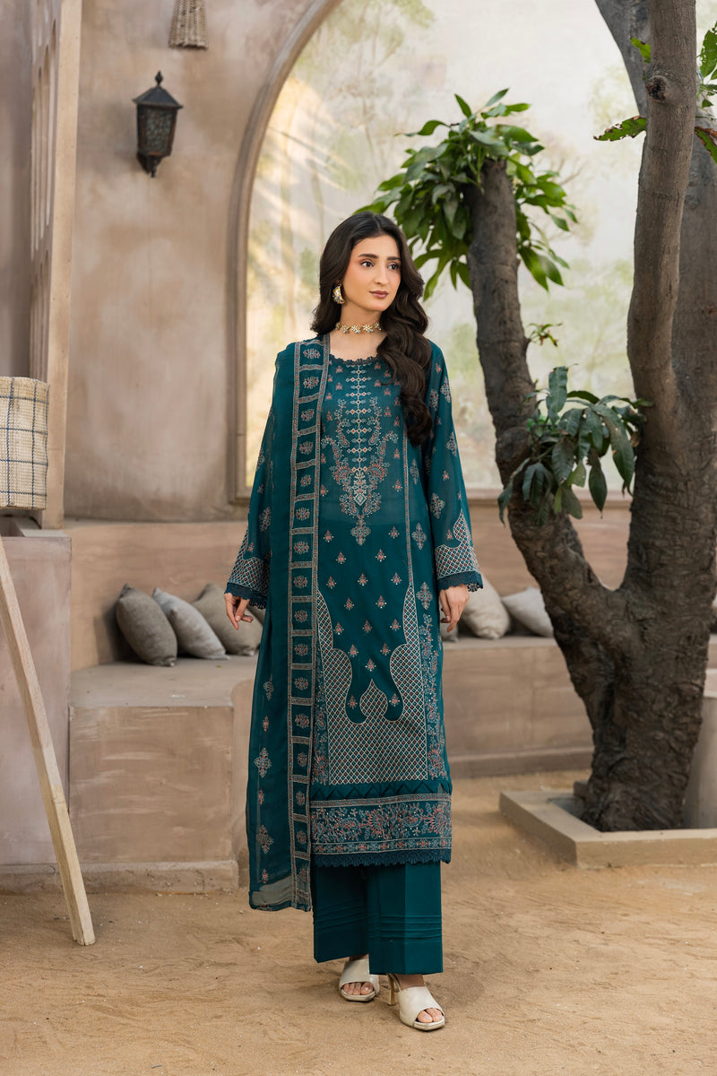 MAHEEN - 3 PC UNSTITCHED