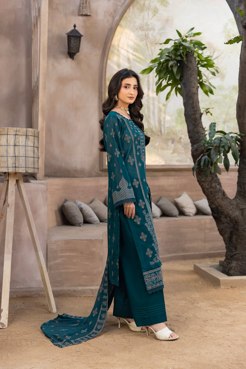 MAHEEN - 3 PC UNSTITCHED