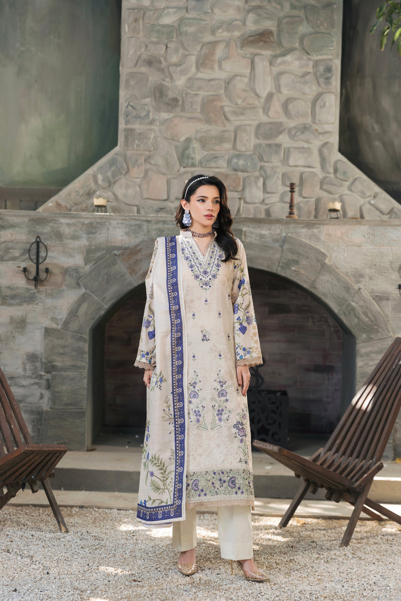 RANIA - 3 PC UNSTITCHED
