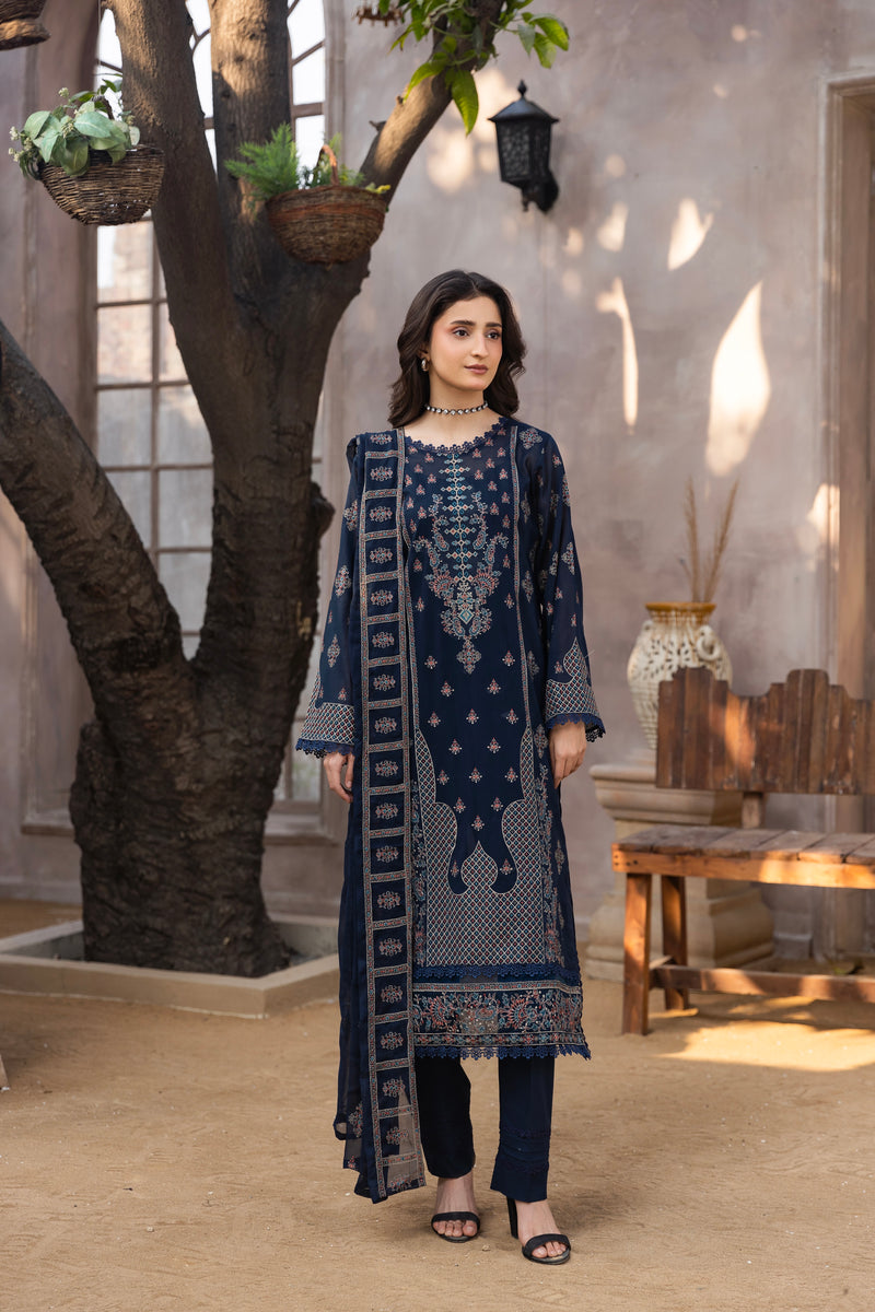 SANAYA - 3 PC UNSTITCHED
