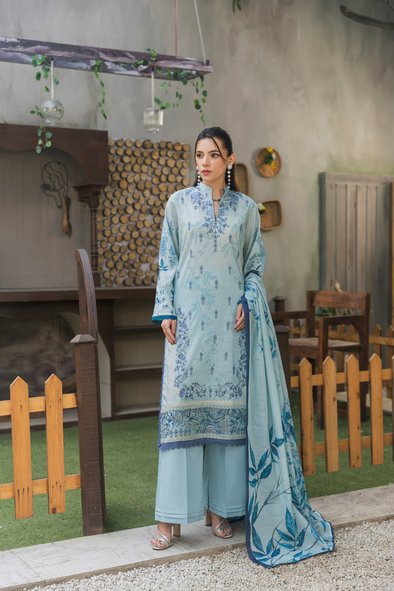 NAZNEEN - 3 PC UNSTITCHED