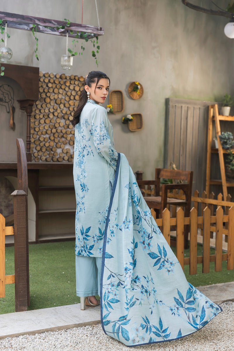 NAZNEEN - 3 PC UNSTITCHED