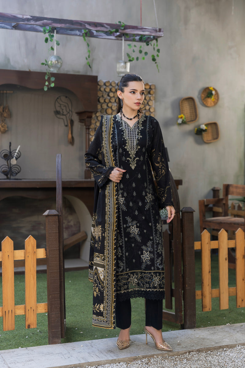 FARIHA - 3 PC UNSTITCHED