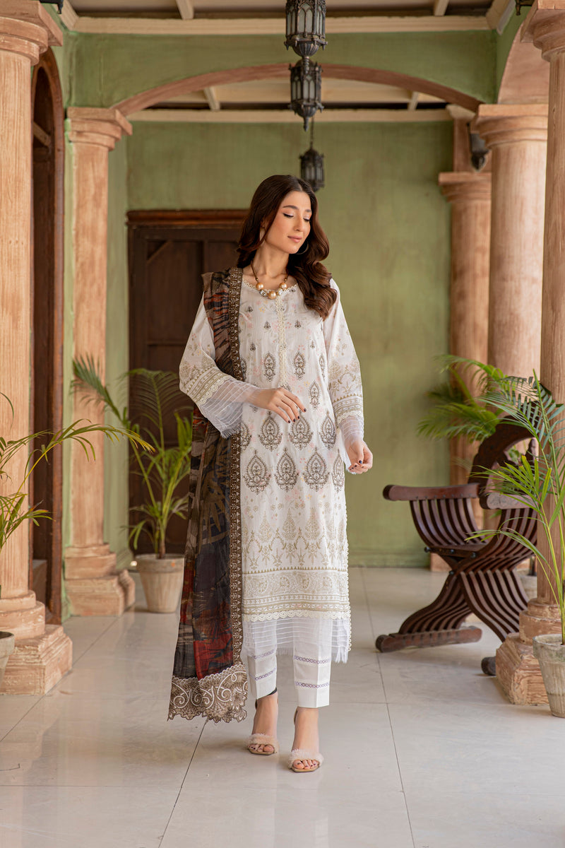 LAWNAYA - 3 PC UNSTITCHED