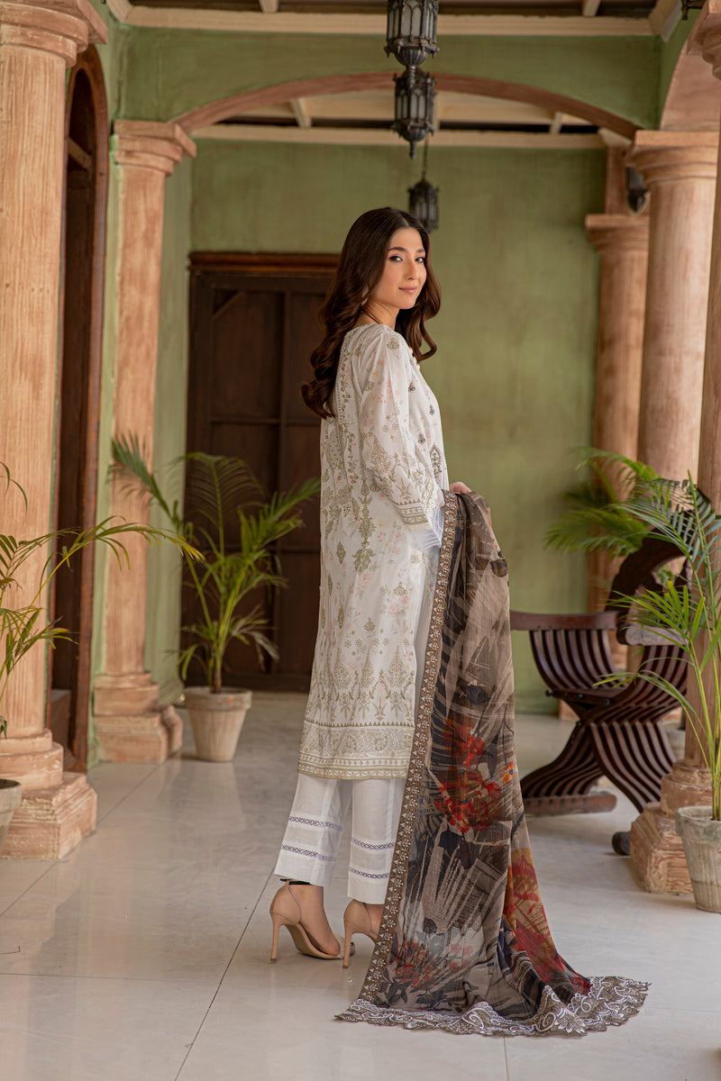 LAWNAYA - 3 PC UNSTITCHED