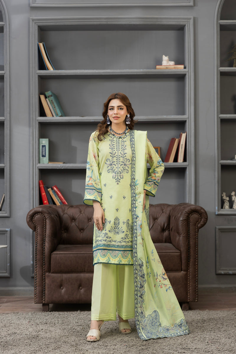 INAYA - 3 PC UNSTITCHED