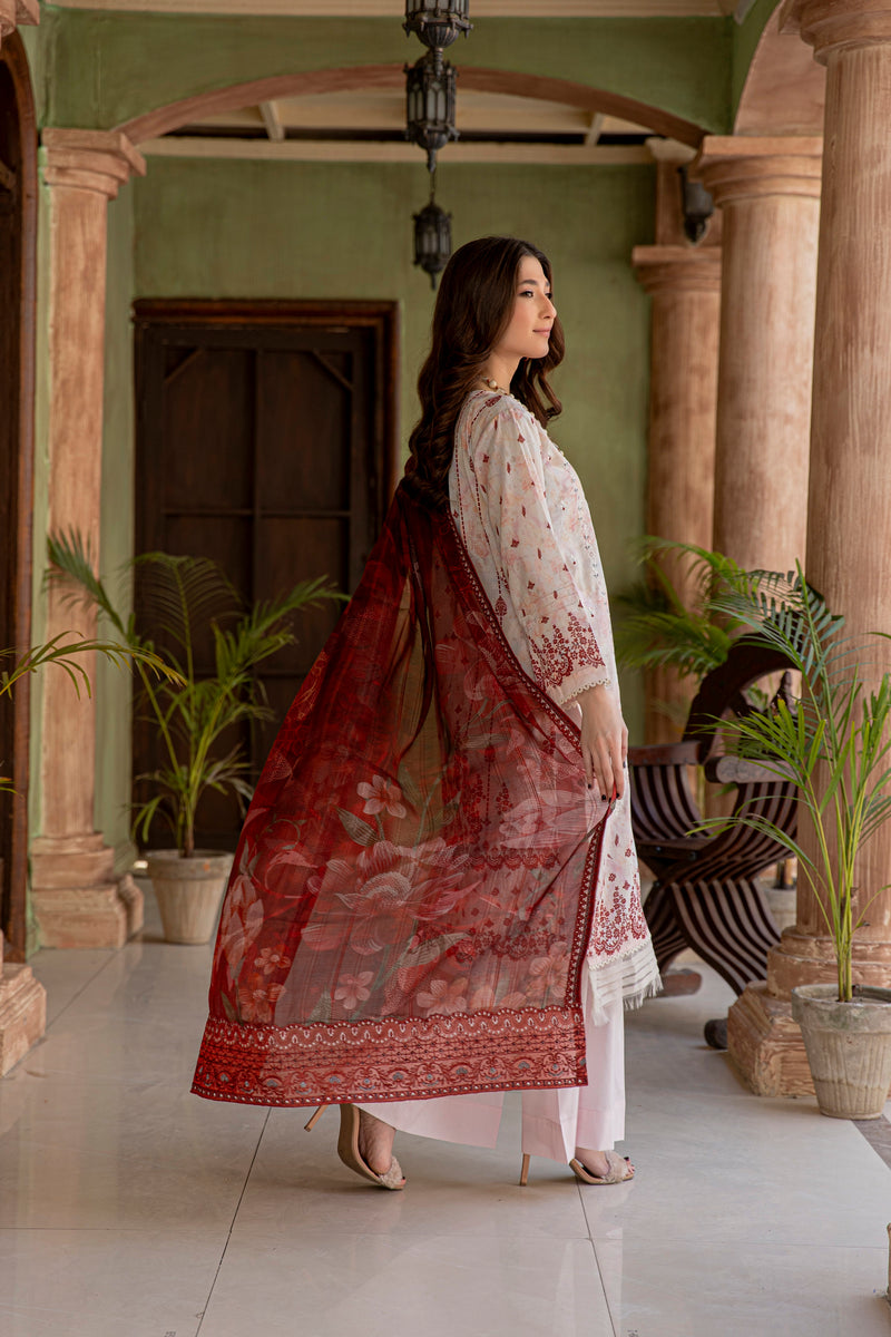 GULREENA - 3 PC UNSTITCHED