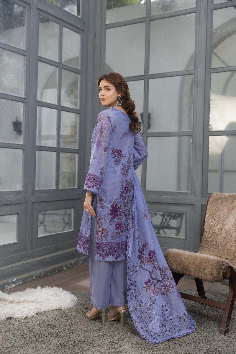 MAHEEN - 3 PC UNSTITCHED