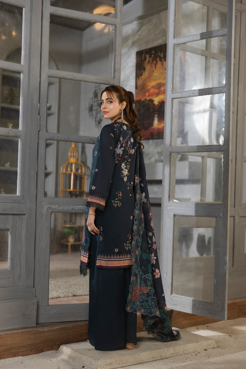 FLORA - 3 PC UNSTITCHED