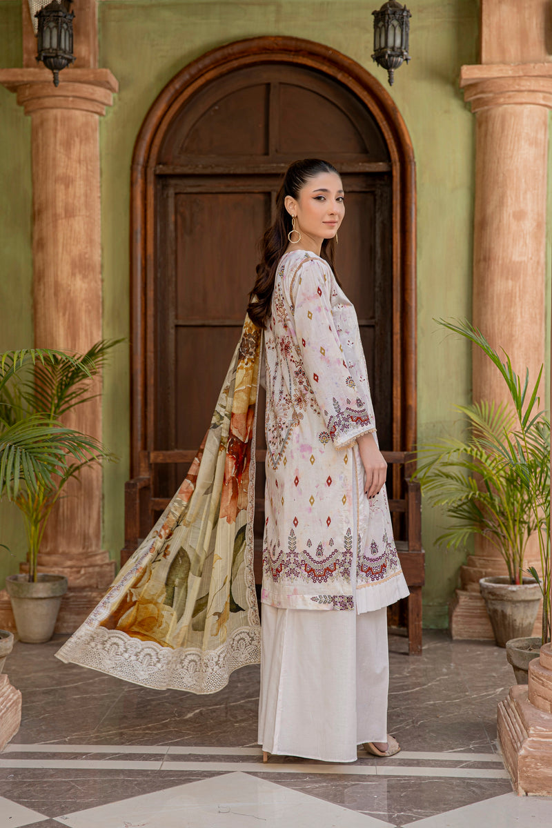 BREEZAQ - 3 PC UNSTITCHED