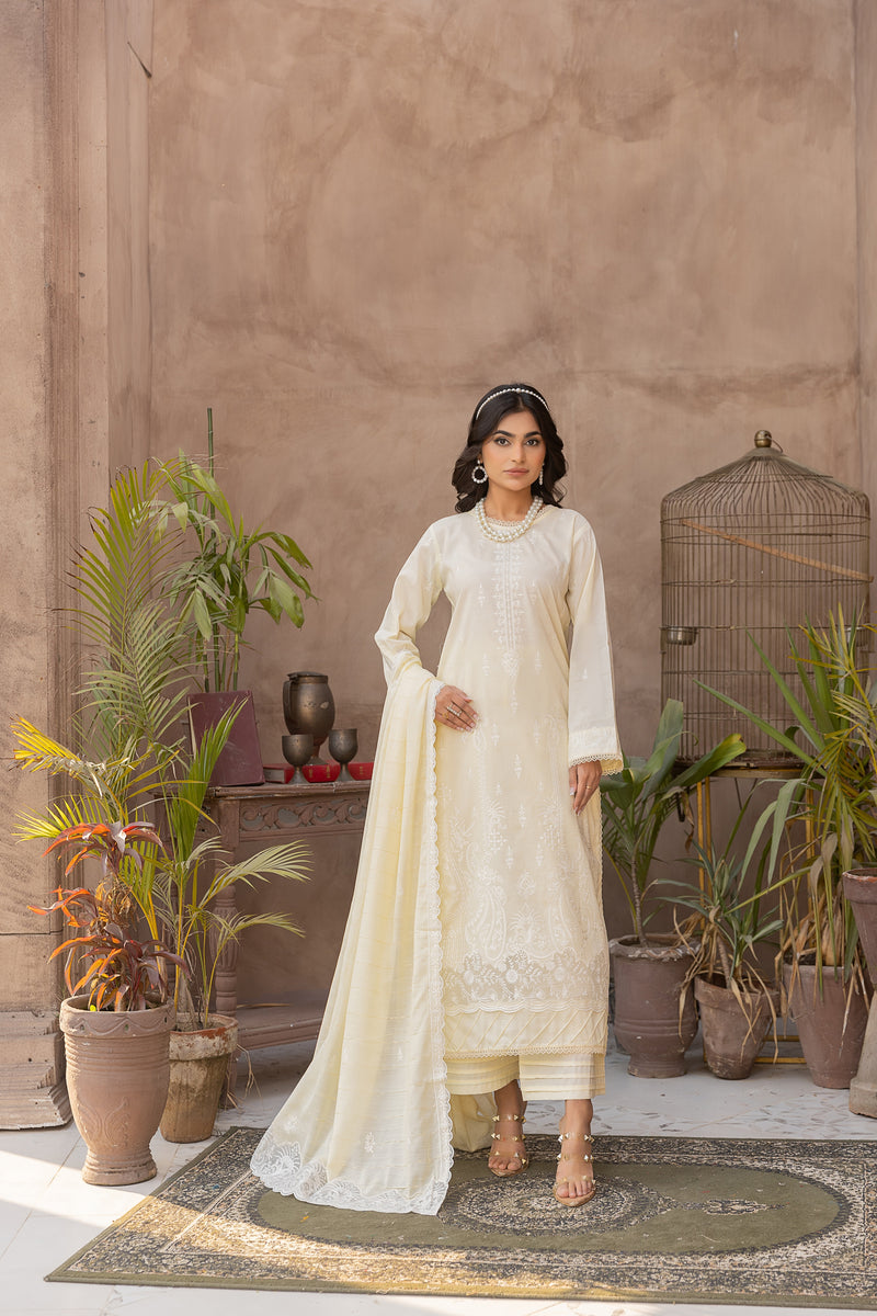 SHEHNAI - 3 PC UNSTITCHED