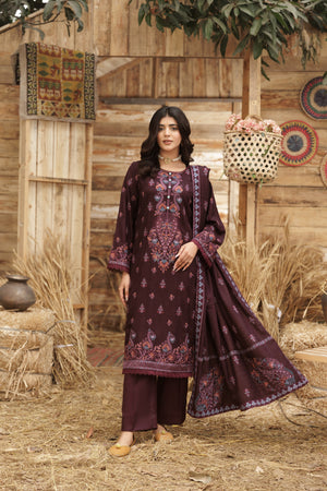 BAHARA - 3 PC UNSTITCHED