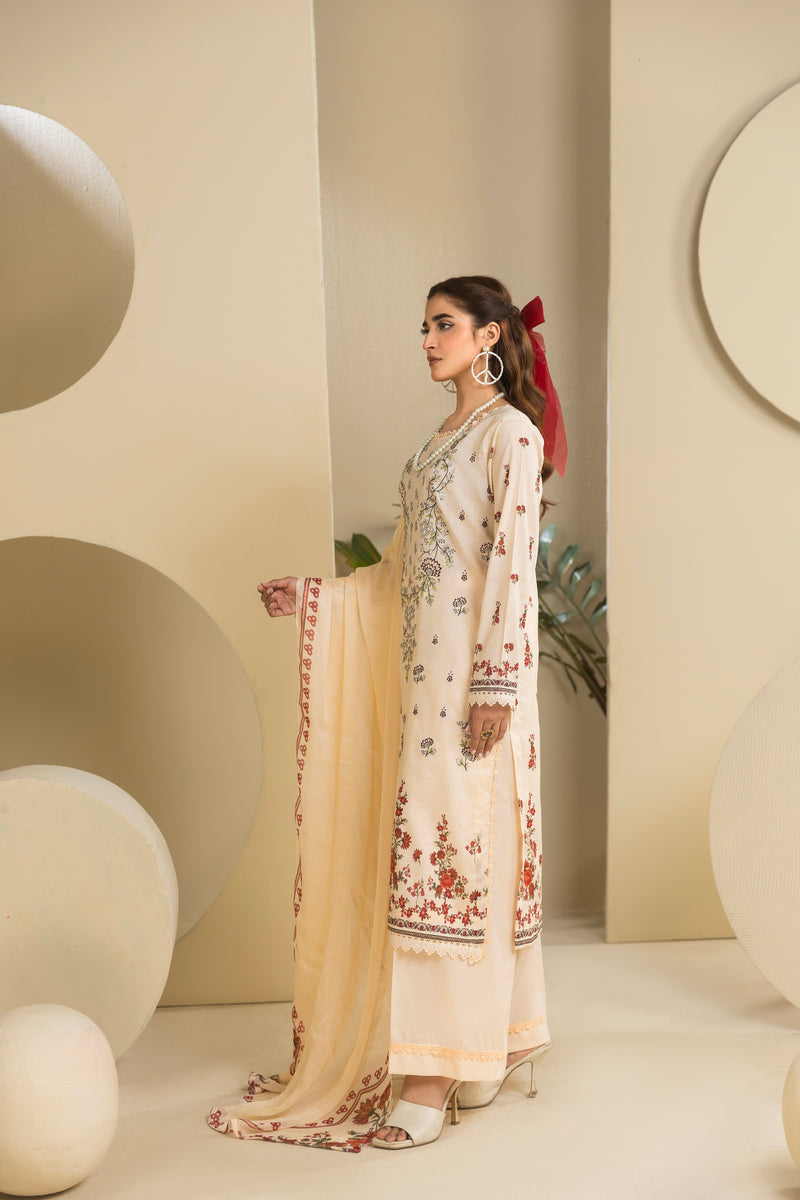 AMEERA - 3 PC UNSTITCHED