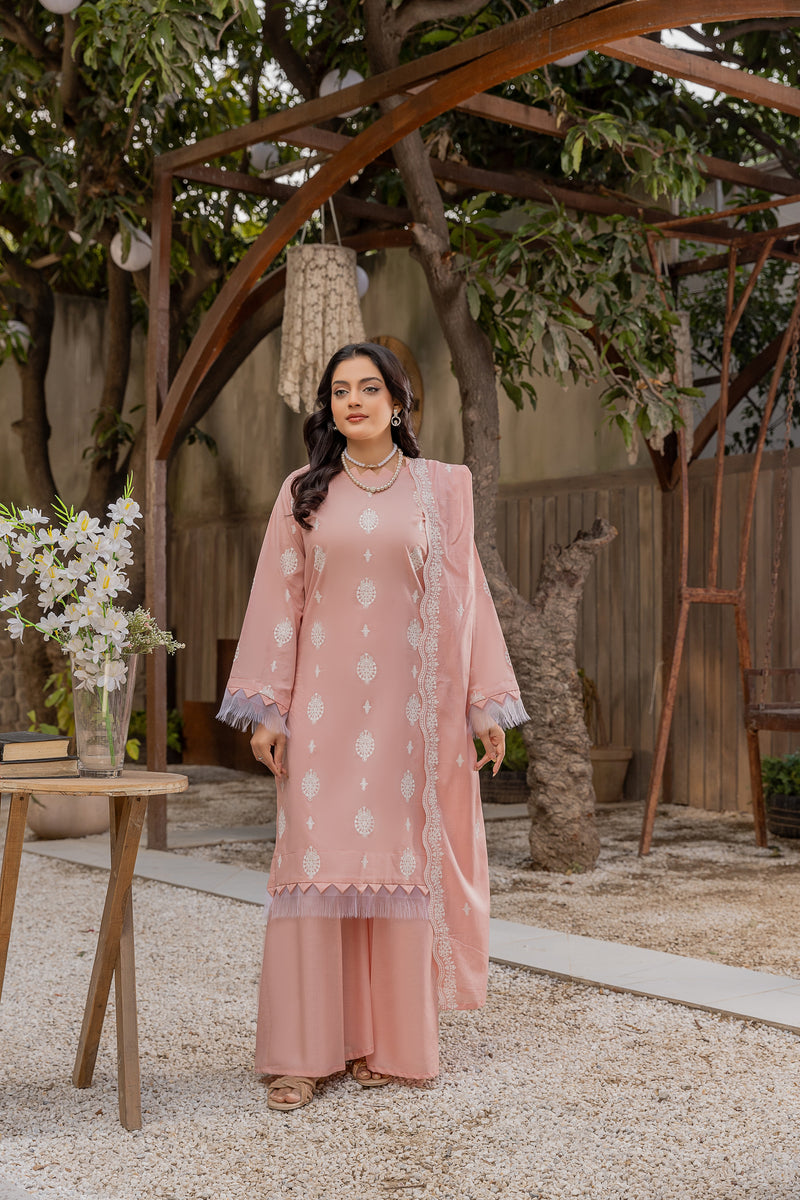 ZEHRA - 3 PC UNSTITCHED