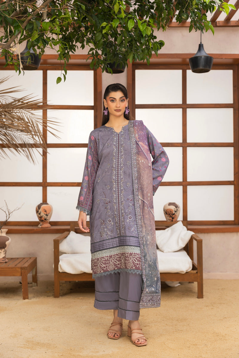 ELORA - 3 PC UNSTITCHED