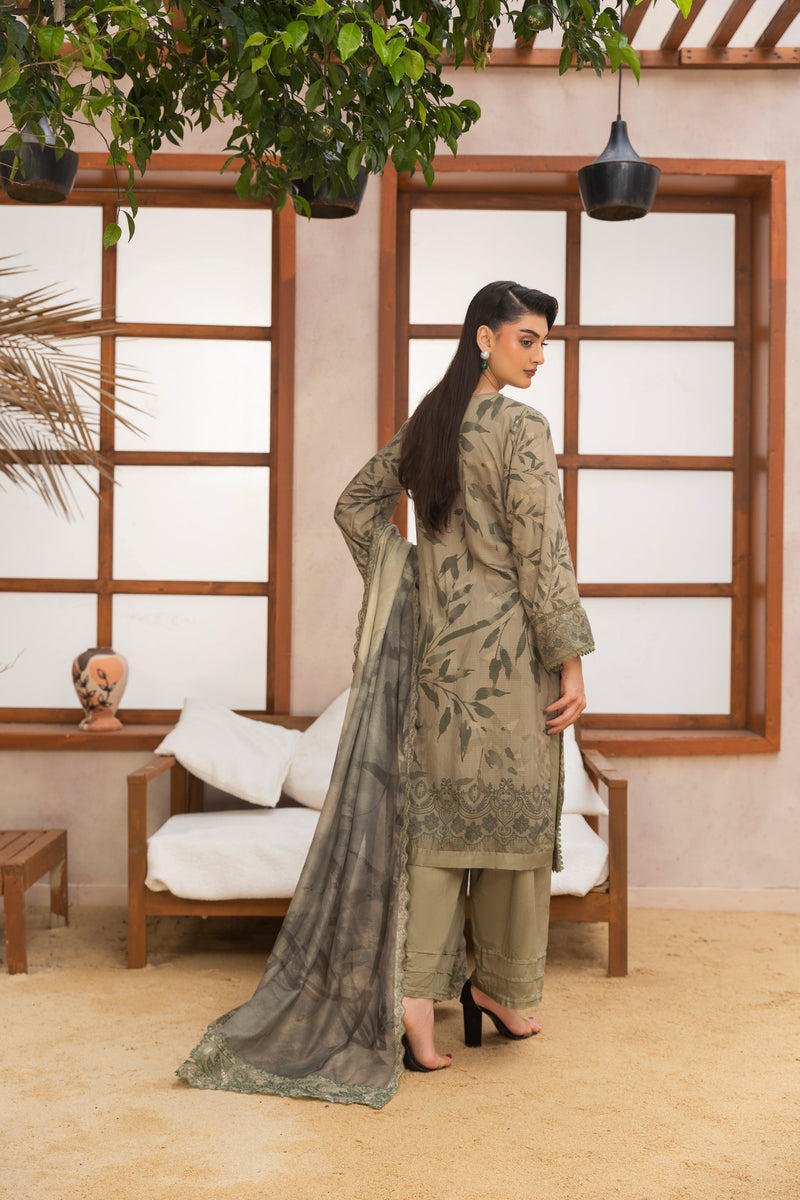 AYLA - 3 PC UNSTITCHED