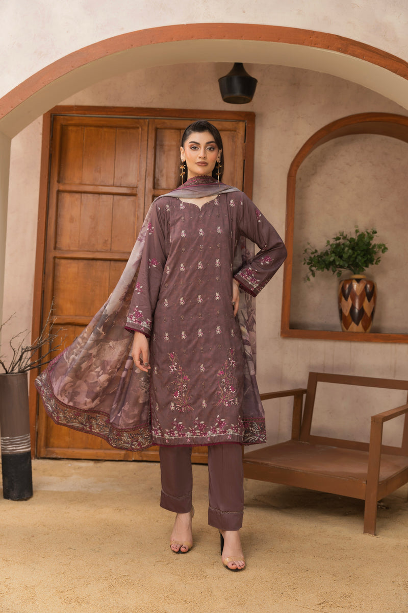 VELORA - 3 PC UNSTITCHED