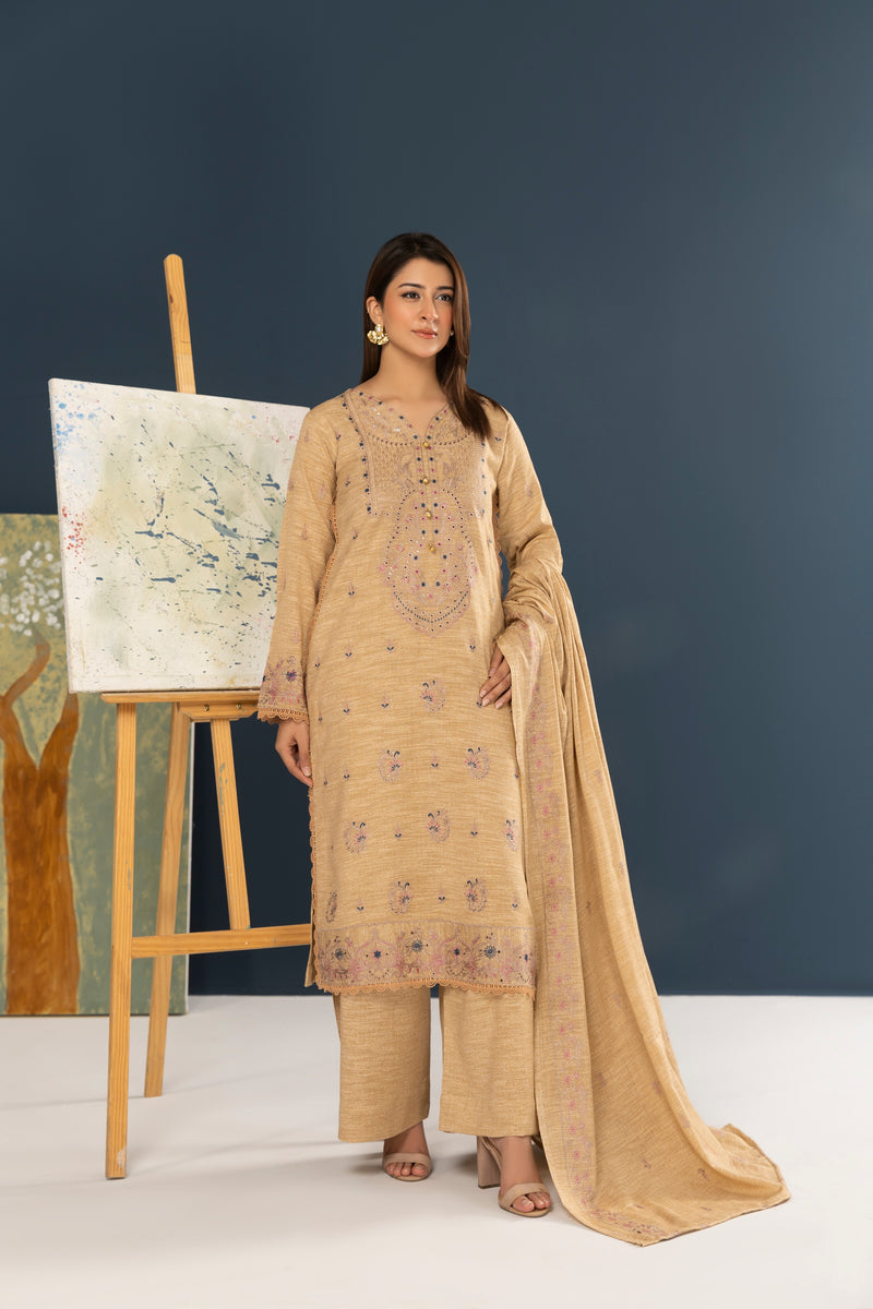 EMBLORA - 3 PC UNSTITCHED