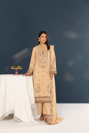 EMBLORA - 3 PC UNSTITCHED