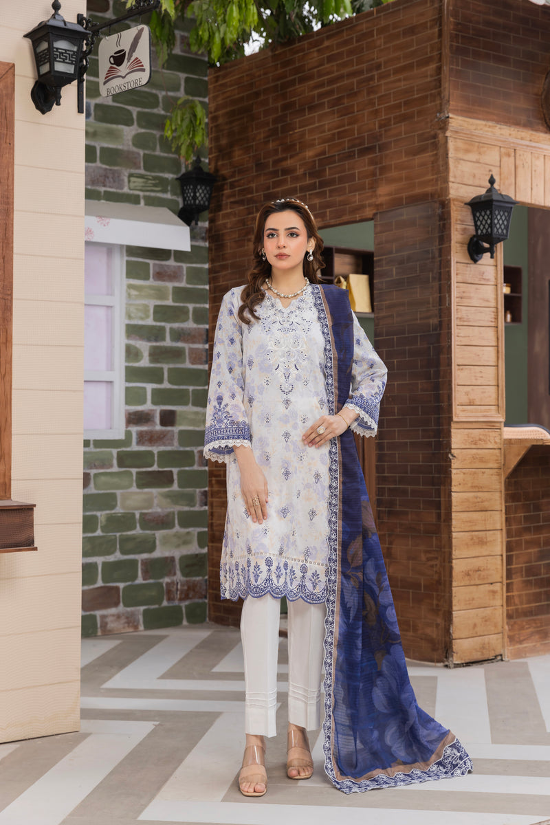 VOGUE - 3 PC UNSTITCHED