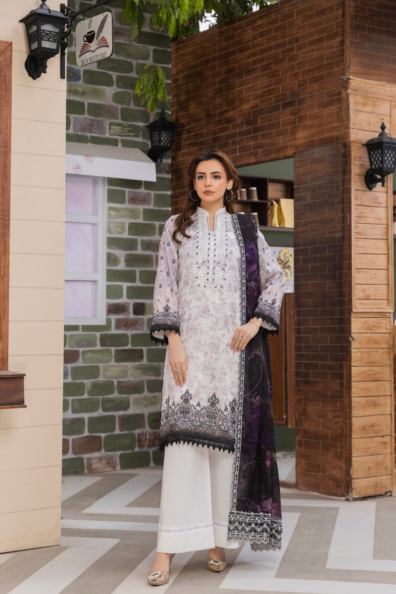 ETHEREAL - 3 PC UNSTITCHED