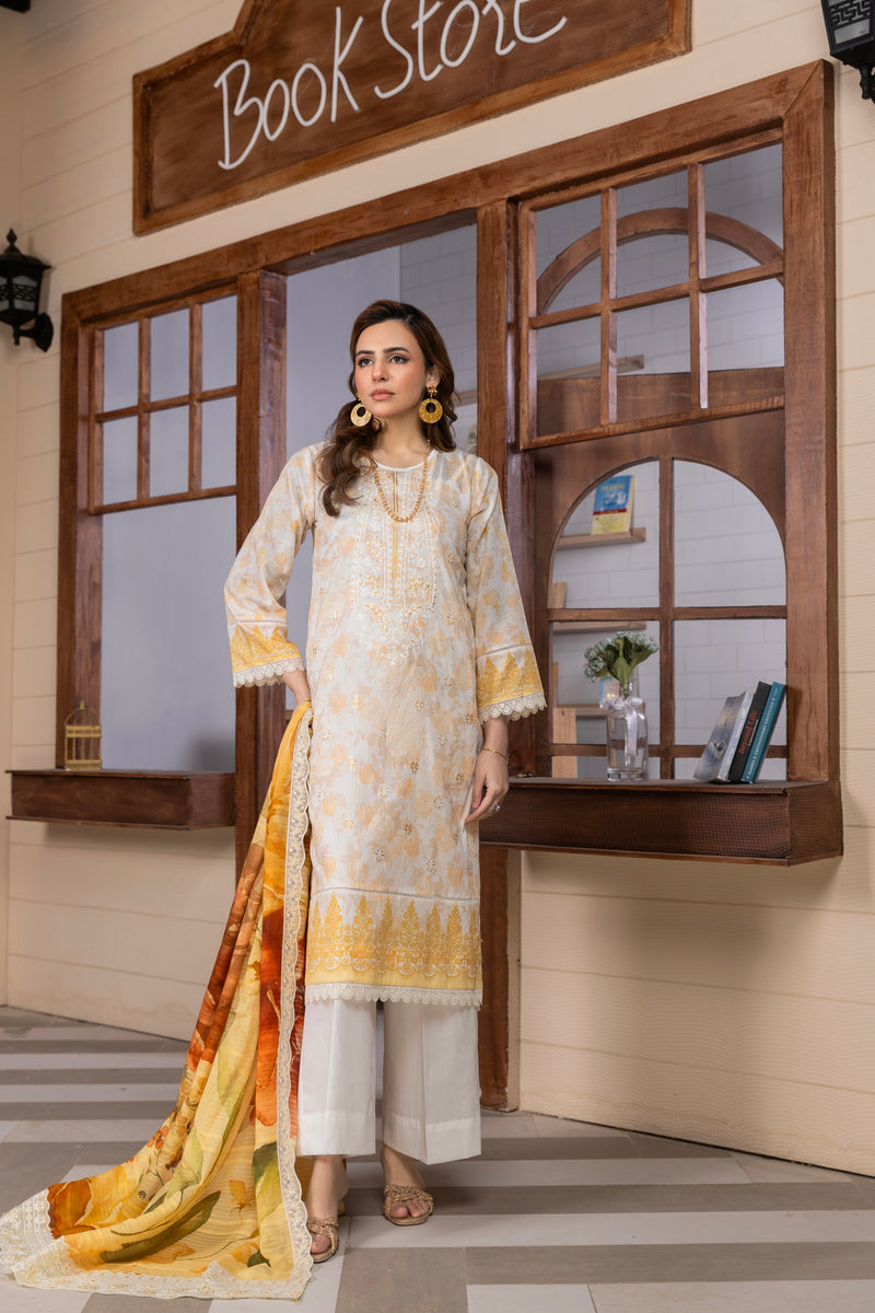 PRINTS - 3 PC UNSTITCHED