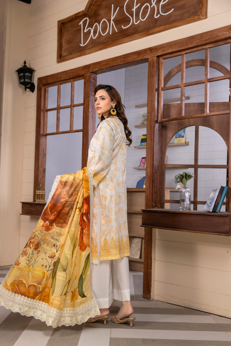 PRINTS - 3 PC UNSTITCHED