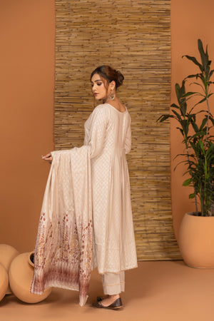 SAMAA - 3 PC UNSTITCHED