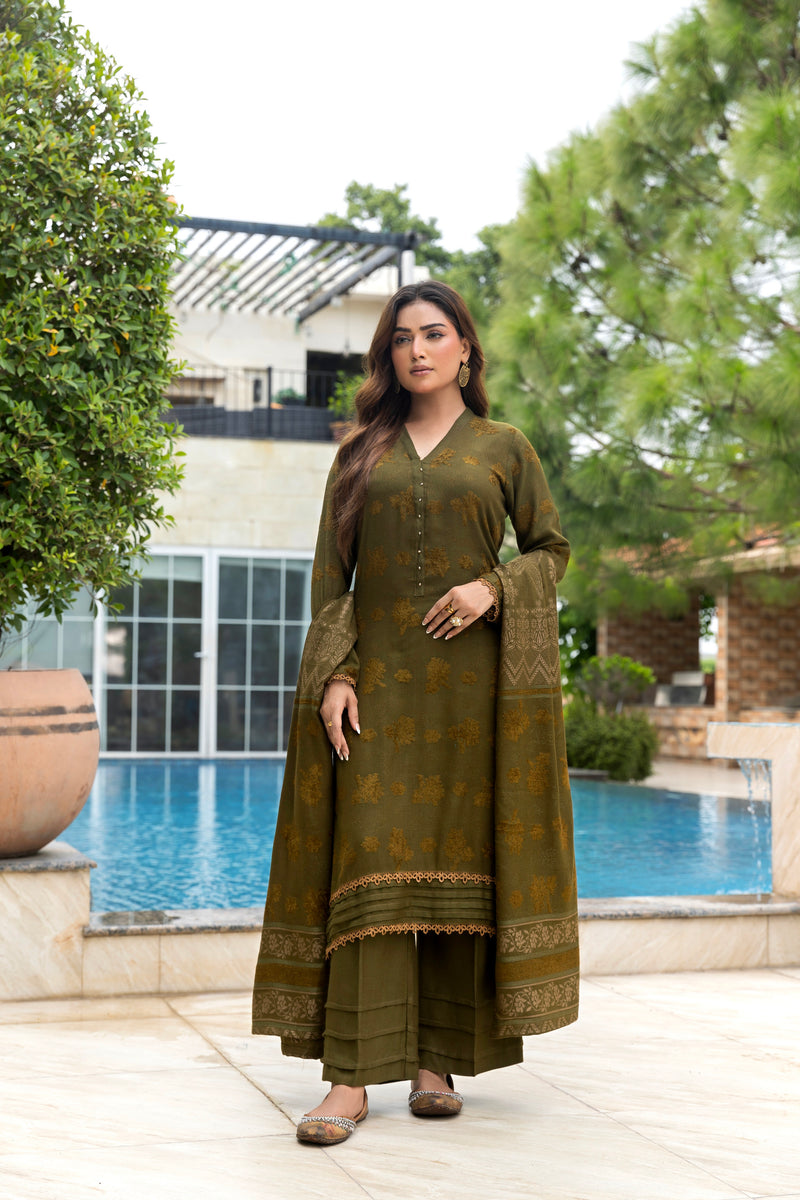 VELISHA - 3 PC UNSTITCHED