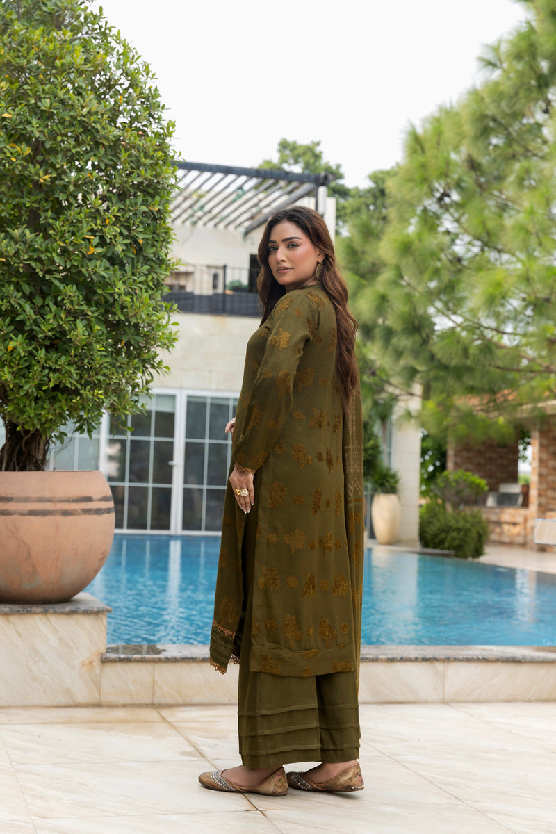 VELISHA - 3 PC UNSTITCHED