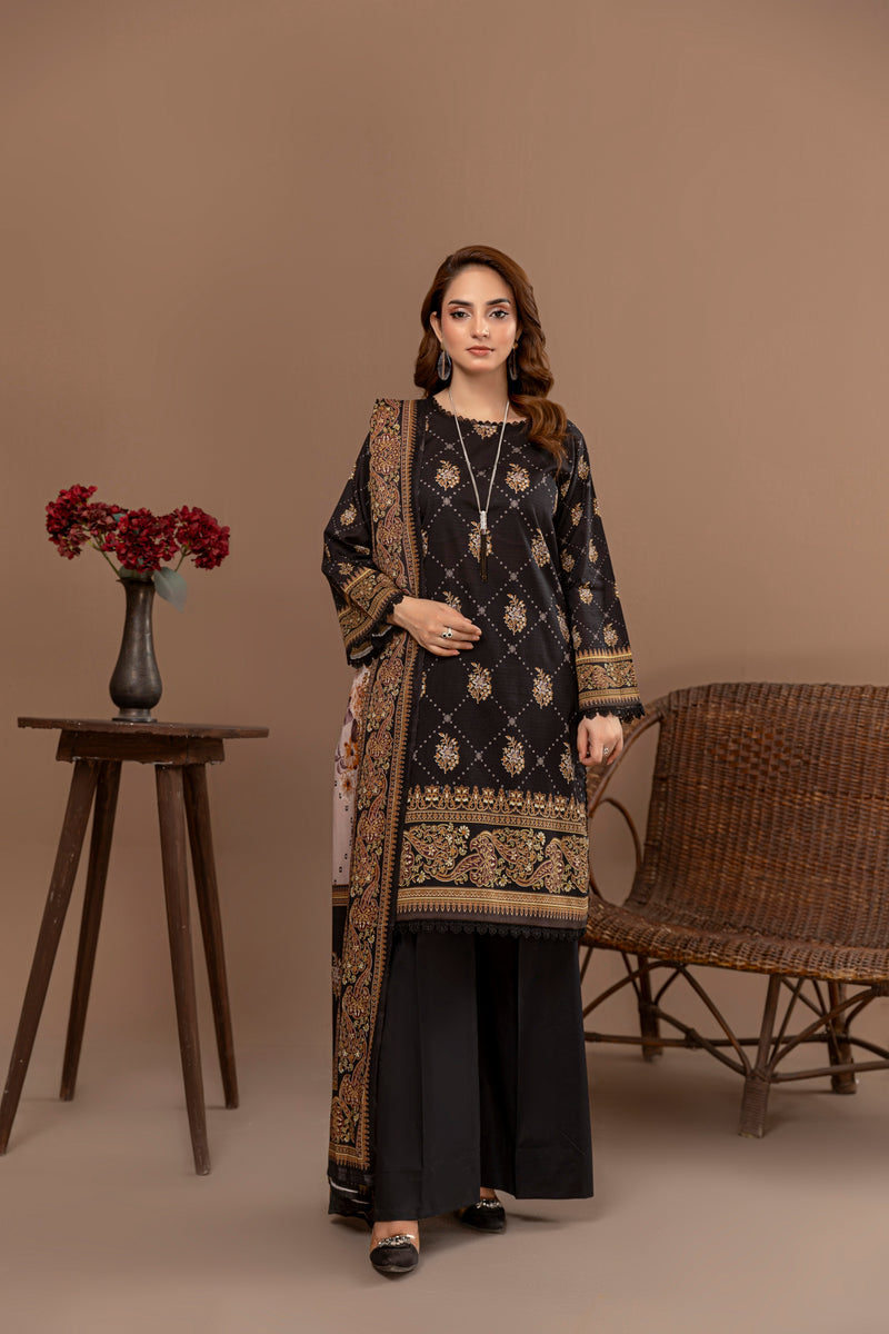ZARMEELA - 3 PC UNSTITCHED