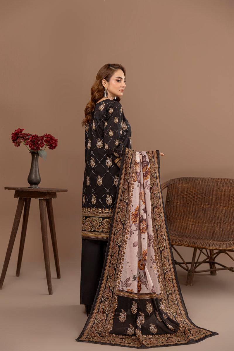 ZARMEELA - 3 PC UNSTITCHED