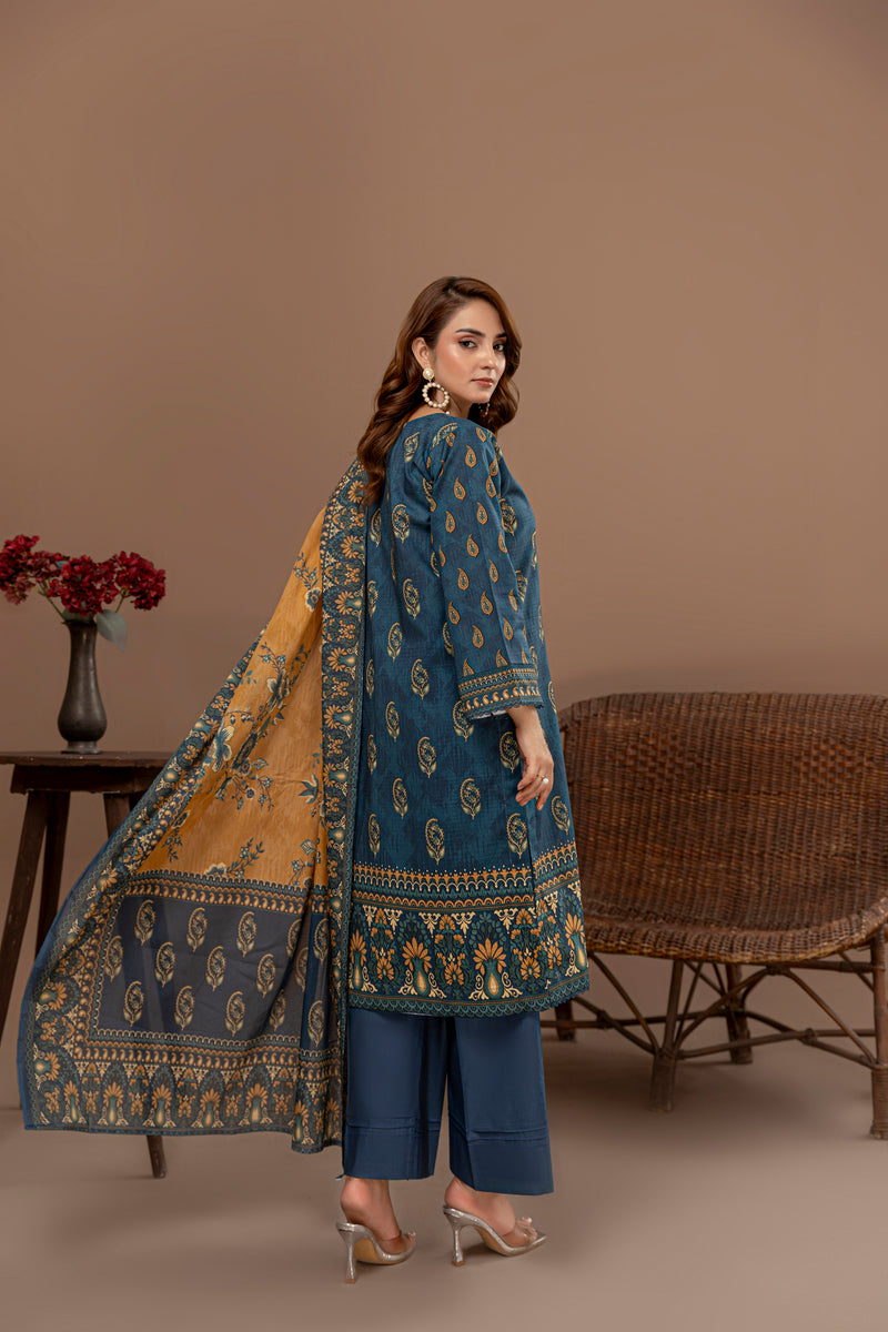 GULNIRA - 3 PC UNSTITCHED