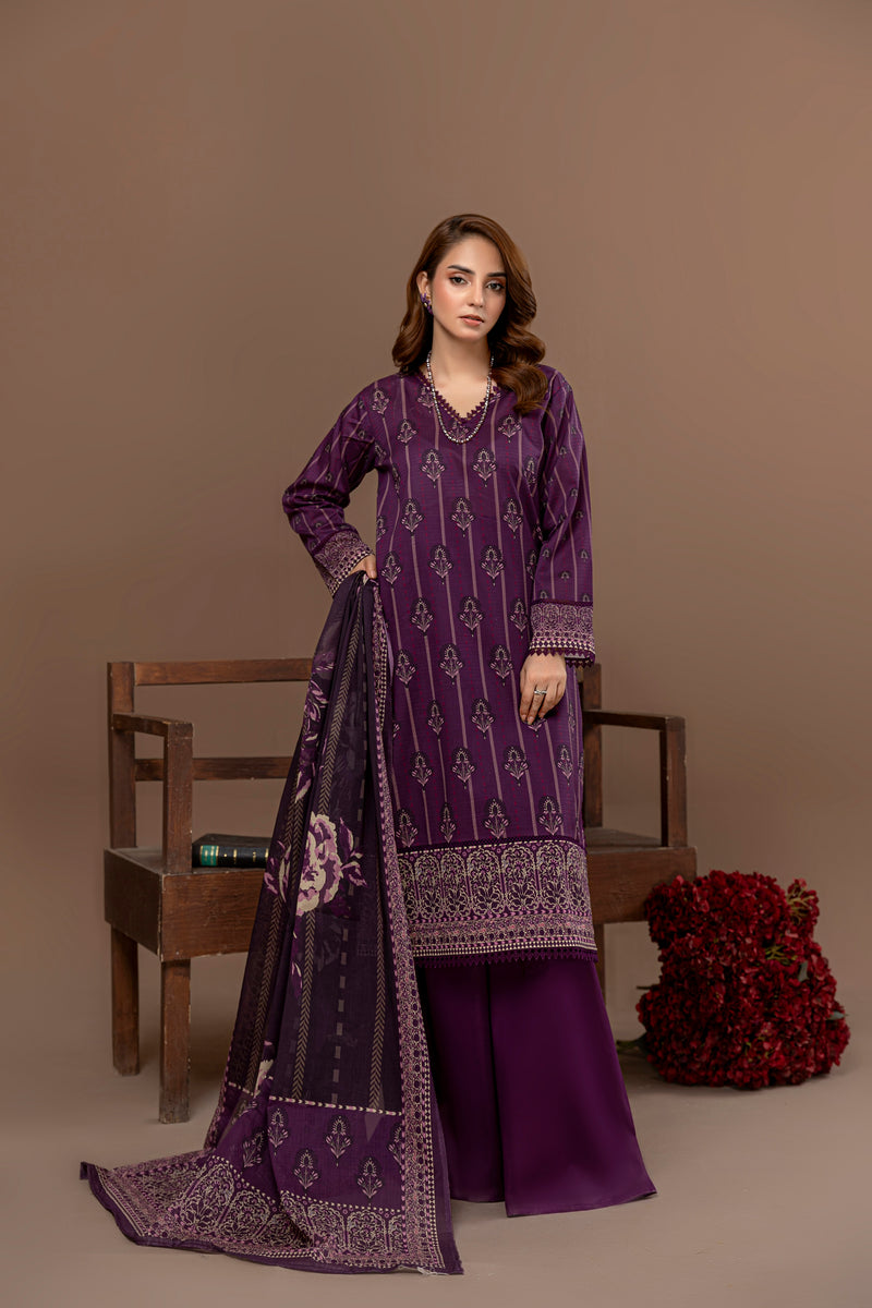 NOORALIS - 3 PC UNSTITCHED