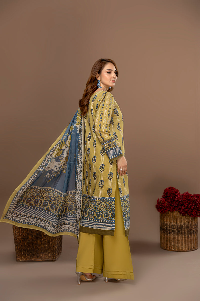 FLORINAH - 3 PC UNSTITCHED