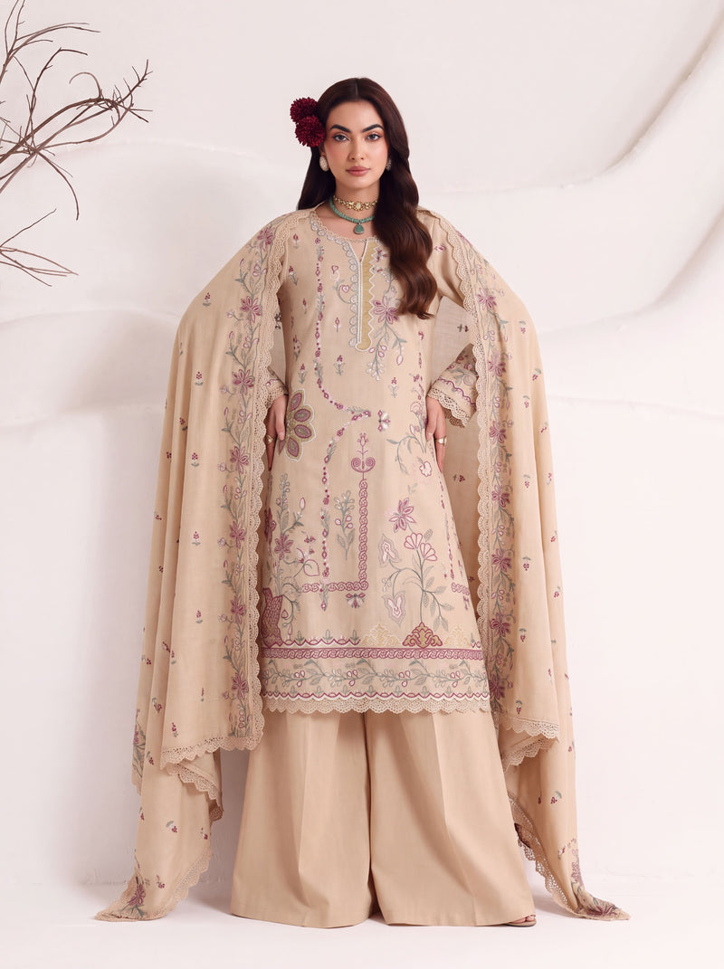 WINTER AURA 3 PC UNSTITCHED