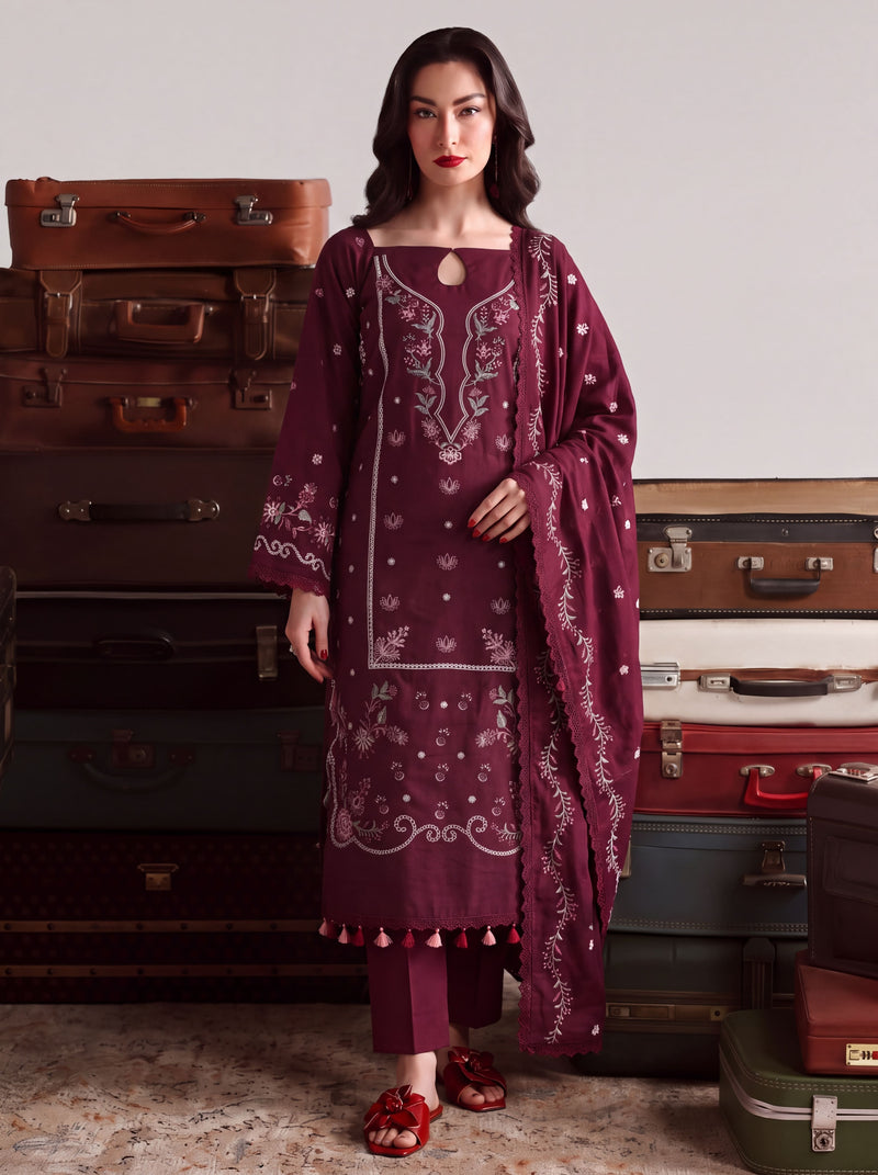 KARANDI 3 PC UNSTITCHED