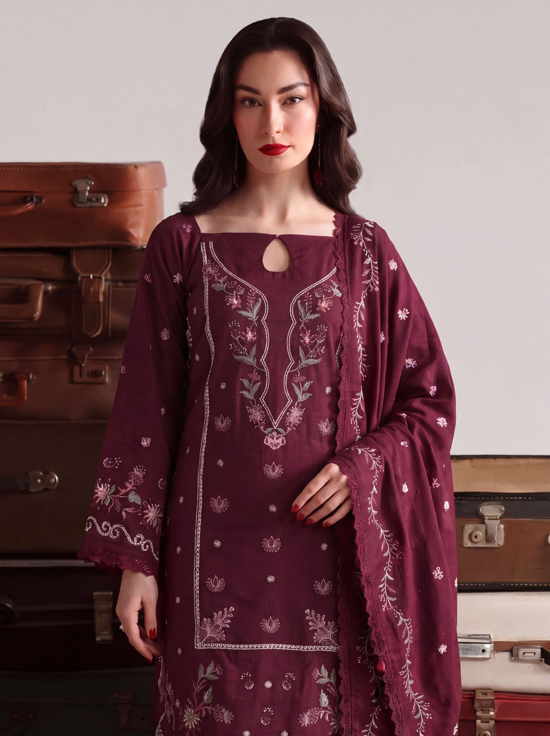 KARANDI 3 PC UNSTITCHED