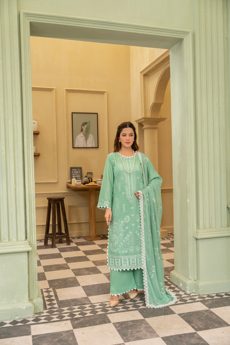 CRINKELUXE - 3 PC UNSTITCHED