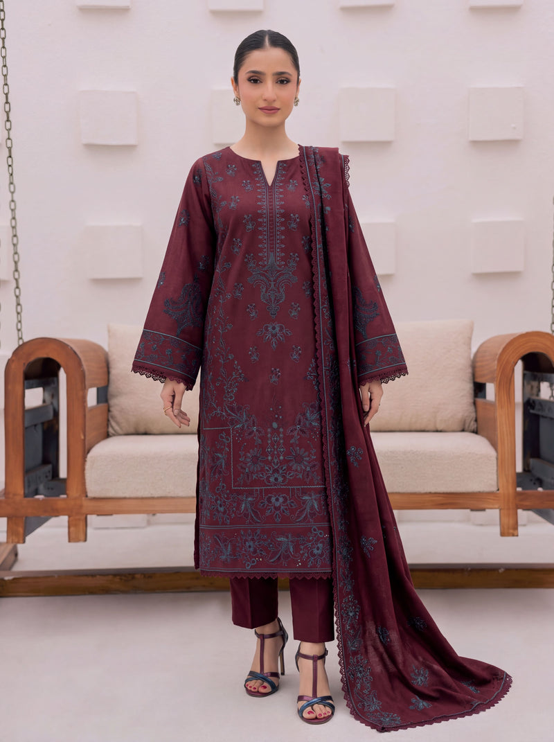ISHQIYA  3 PC UNSTITCHED