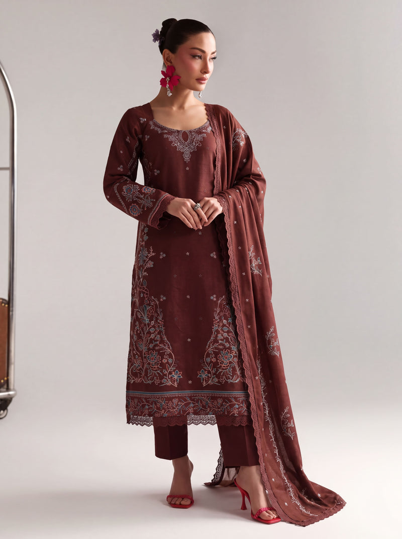 ZEBAISH 3 PC UNSTITCHED