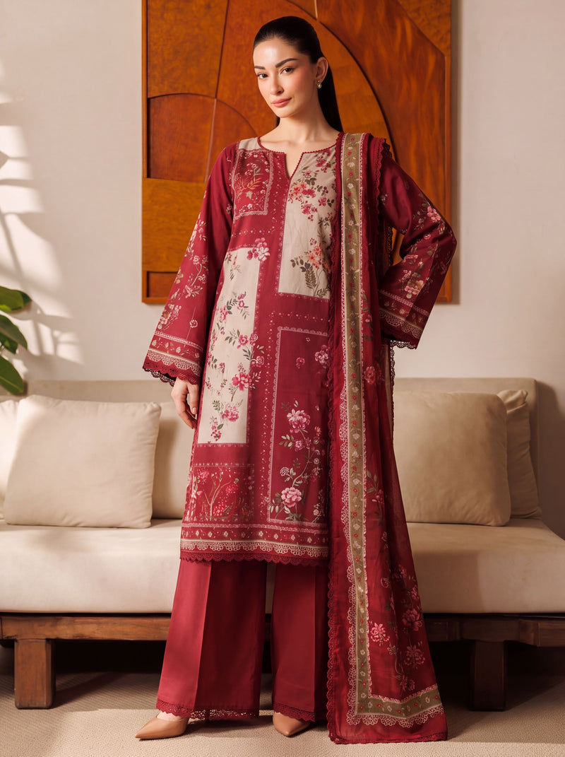 GULAB 3 PC UNSTITCHED